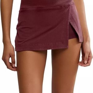 Free People FP Movement Hot Shot Skort Sz L NWT